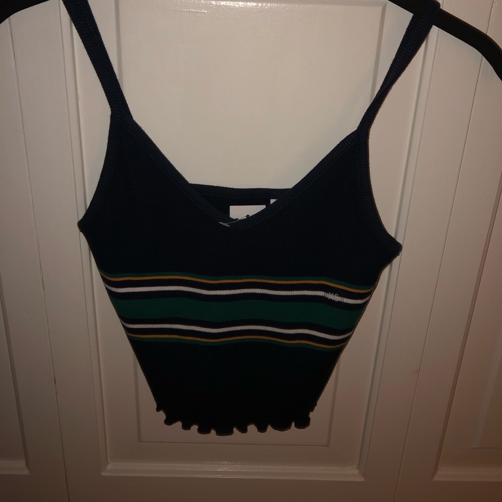 Cropped cami tank top